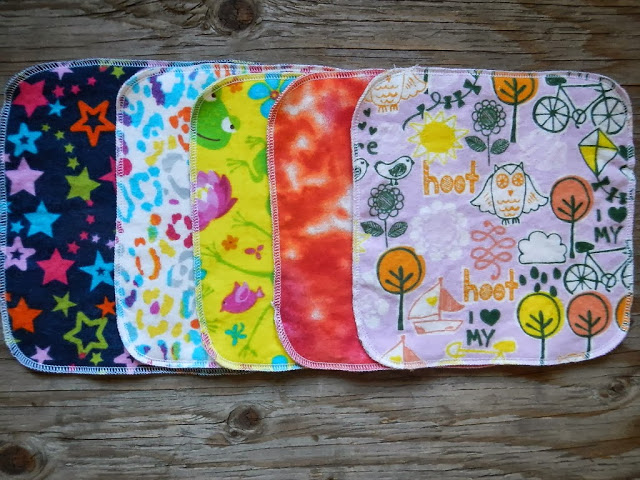 kids girls reusable cotton cloth lunch napkins