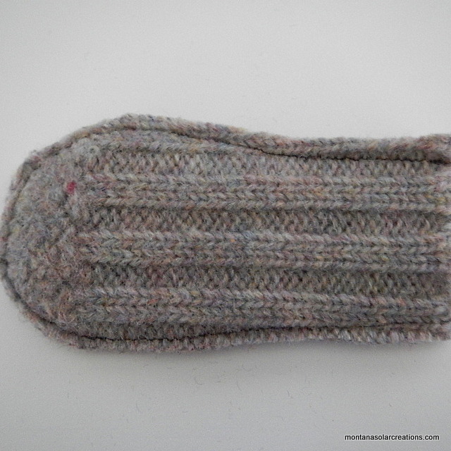How to turn a wool sweater into a pan handle cover