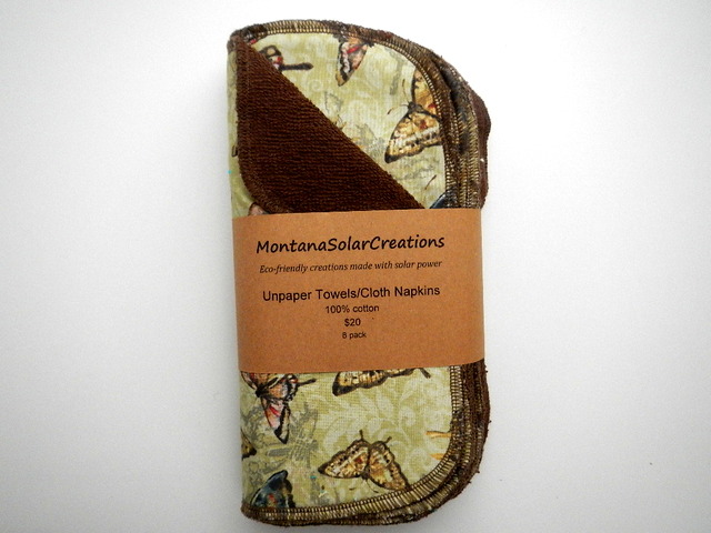reusable cloth unpaper paperless towels